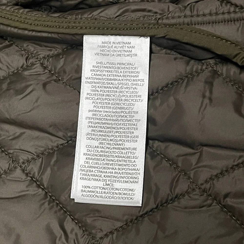 Polo Ralph Lauren Jacket Men XL Dark Brown The Beaton Quilted Corduroy PrimaLoft